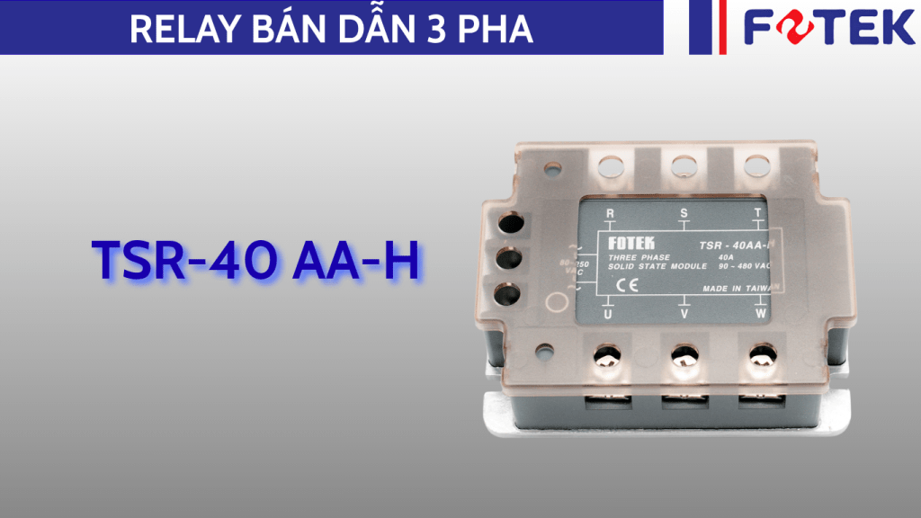 Relay bán dẫn ba pha: TSR-40 AA-H