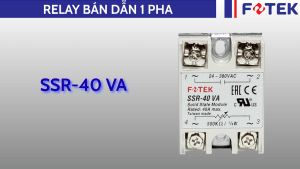 Relay bán dẫn một pha: SSR-40 VA