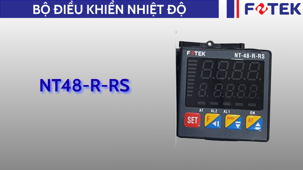 Bộ điều khiển nhiệt độ: NT48-R-RS