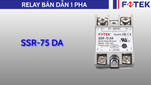 Relay bán dẫn một pha: SSR-75 DA