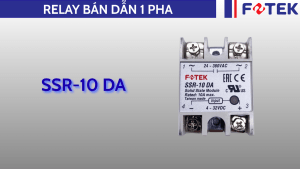 Relay bán dẫn một pha: SSR-10 DA