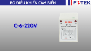 Bộ điều khiển cảm biến: C-6-220V