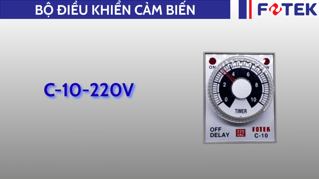 Bộ điều khiển cảm biến: C-10-220V