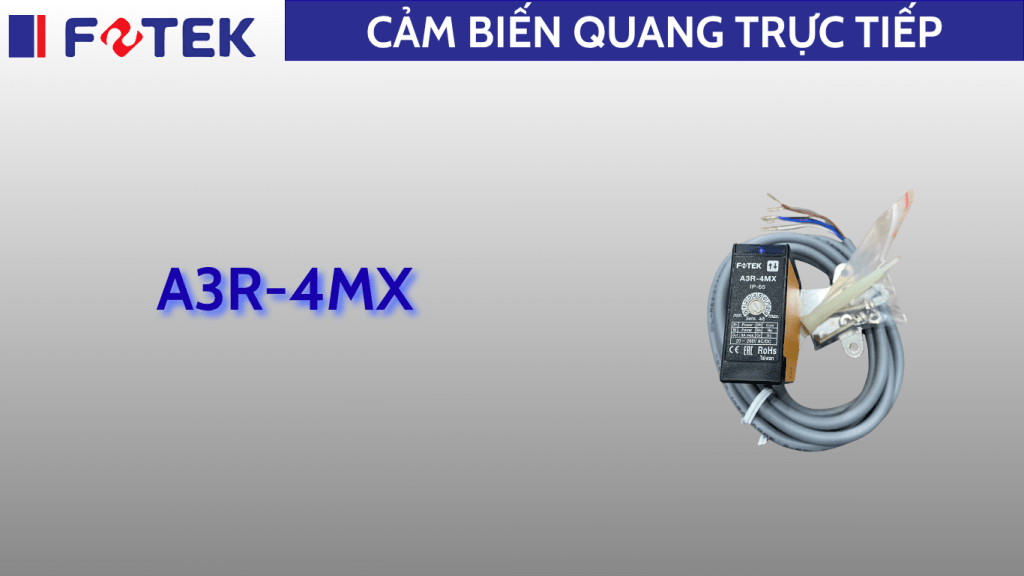 Cảm biến quang trực tiếp: A3R-4MX