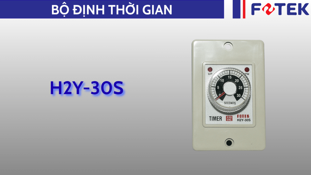 Bộ định thời gian: H2Y-30S