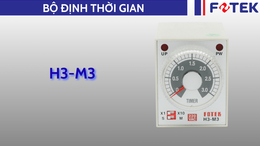 Bộ định thời gian: H3-M3