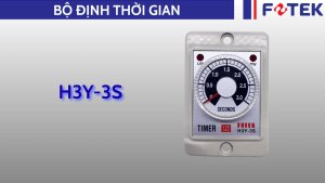 Bộ định thời gian: H3Y-3S