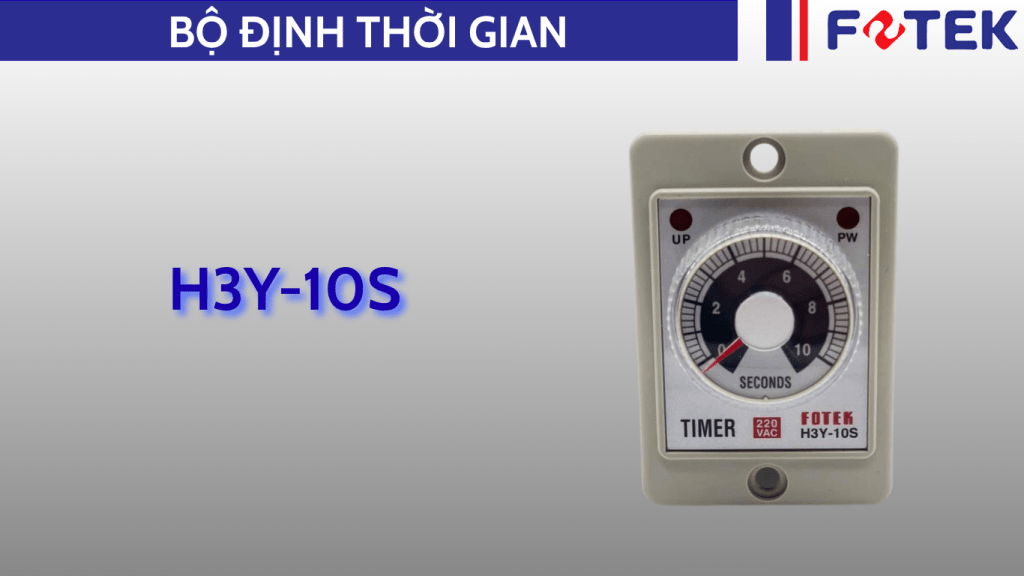 Bộ định thời gian: H3Y-10S