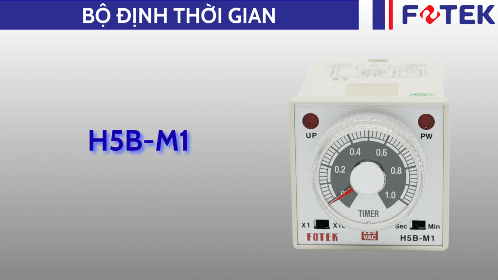 Bộ định thời gian: H5B-M1