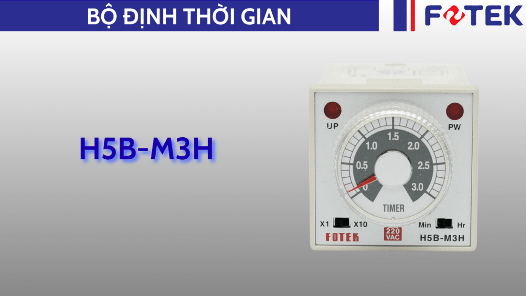 Bộ định thời gian: H5B-M3H