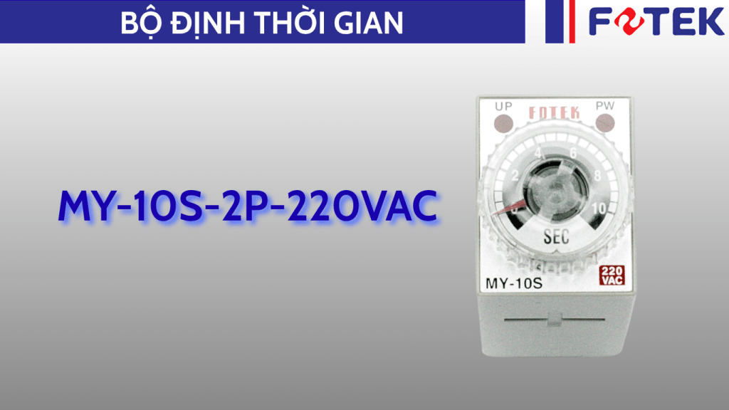 Bộ định thời gian: MY-10S-2P-220V
