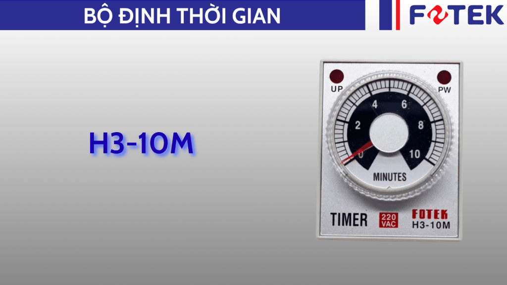 Bộ định thời gian: H3-10M