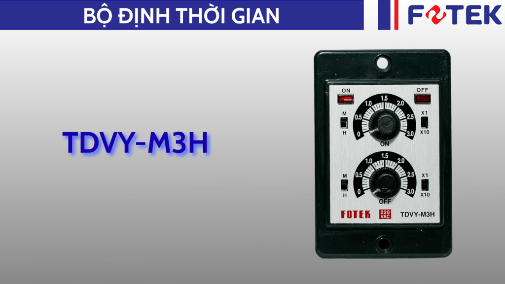 Bộ định thời gian: TDVY-M3H