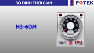 Bộ định thời gian: H3-60M