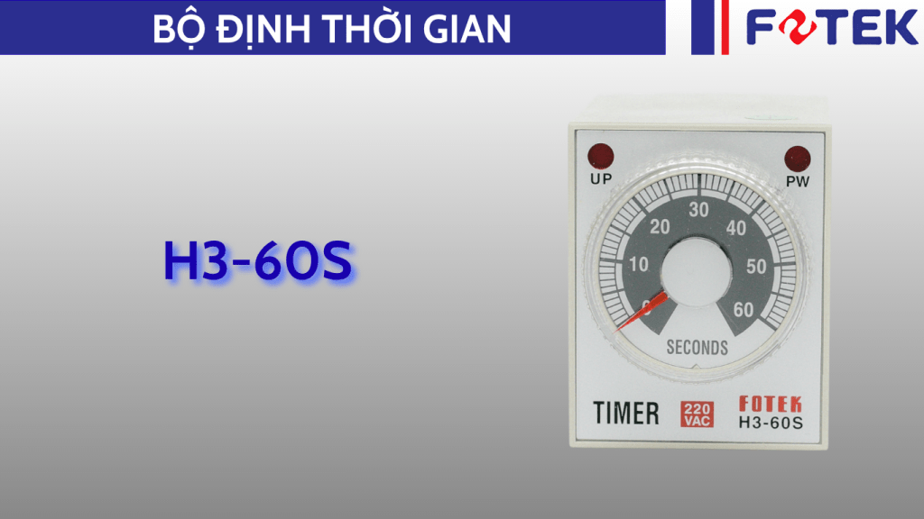 Bộ định thời gian: H3-60S